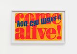 come alive by Corita Kent contemporary artwork print