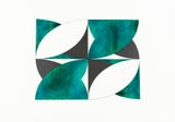 Part Worlds Worlds Apart by Jane Harris contemporary artwork works on paper