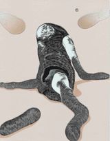 Mentiroso by Jose Castiella contemporary artwork painting works on paper