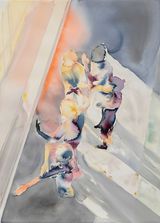 Morning pattern by Rochelle Haley contemporary artwork works on paper