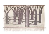 Snowscape by Monika Correa contemporary artwork textile