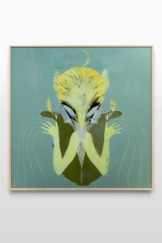 Moine chille Bhride the bog of Cill Bhride by Clare Milledge contemporary artwork Painting