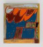 Ves la banderita volando detras de la ventana Do you see the little flag flying behind the window by Nadia Hernandez contemporary artwork Painting