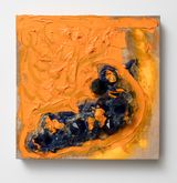 Orange Ground by Judy Darragh contemporary artwork painting