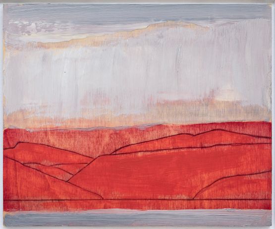 Untitled Shuswap Lake B.C. January 37 by Herald Nix contemporary artwork Painting