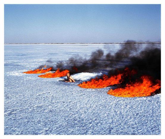 Ice Fire Day by Cang Xin contemporary artwork Photography