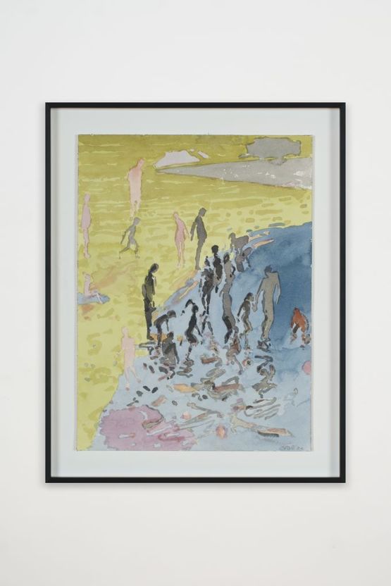 Leisure I by Clive Van Den Berg contemporary artwork Works on Paper