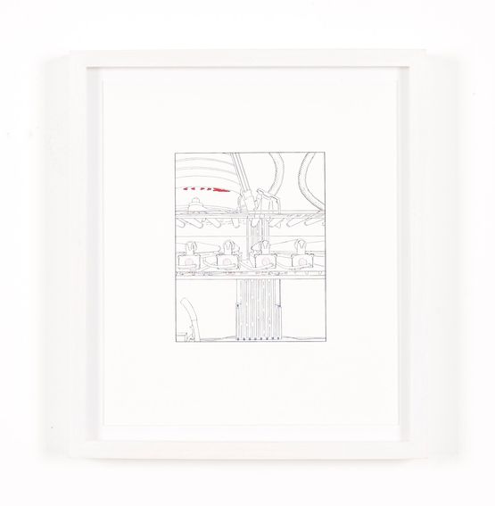 Closer than You Thought traced and painted First by Louise Lawler contemporary artwork Painting