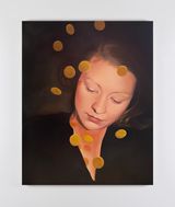 Danae self-portrait by Vanessa Jones contemporary artwork painting works on paper