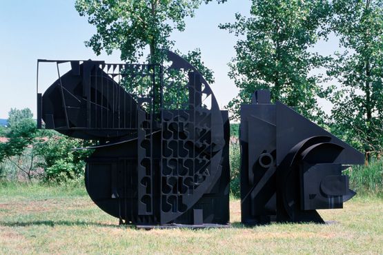 Night Wall - Frozen Laces by Louise Nevelson contemporary artwork Sculpture