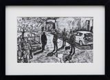 Kayp Video serisi  from the series Lost Video by Cengiz Tekin contemporary artwork works on paper