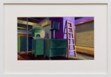 Sham Shui Po with Ladders by Gao Yuan contemporary artwork painting works on paper