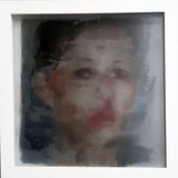 El lugar de mi ausencia II The place of my absence II by Sandra Del Pilar contemporary artwork painting works on paper