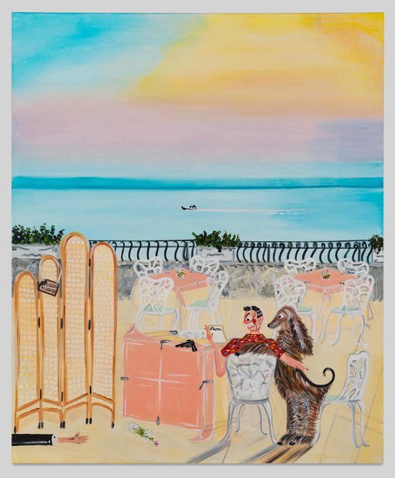 Scarface by Oh De Laval contemporary artwork Painting