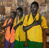 Call of Duty A New Anthem by Emma Odumade contemporary artwork drawing mixed media painting photography