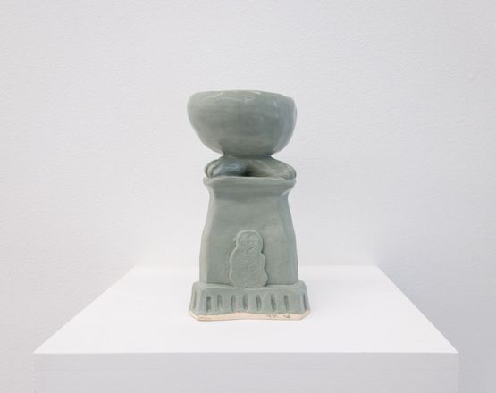 Three-Footed Bowl by Cybele Cox contemporary artwork Sculpture