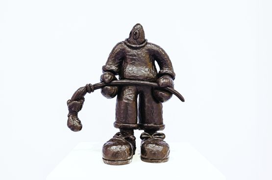 Lobster and Brush by Philip Colbert contemporary artwork Sculpture