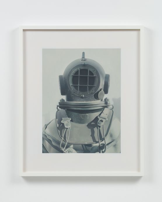 Diving Suit Loch Ness by Andrew Grassie contemporary artwork Painting