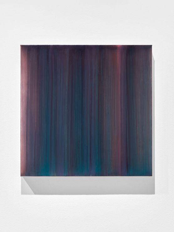 o.T. Diachrome Dunkelgrun-Magenta by Sybille Pattscheck contemporary artwork Mixed Media