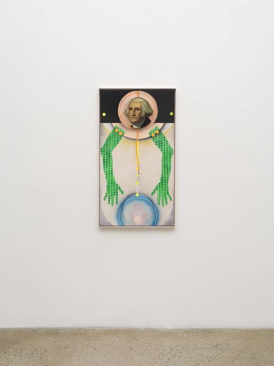 Really George You Shouldnt Have by Kiki Kogelnik contemporary artwork Painting