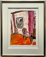 Three Chairs by Bob Dylan contemporary artwork print