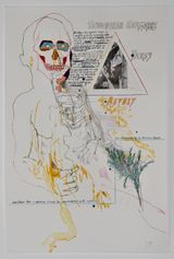 Triangular Commerce VI Death Taxes Revolt by Kudzanai Chiurai contemporary artwork painting works on paper sculpture photography print