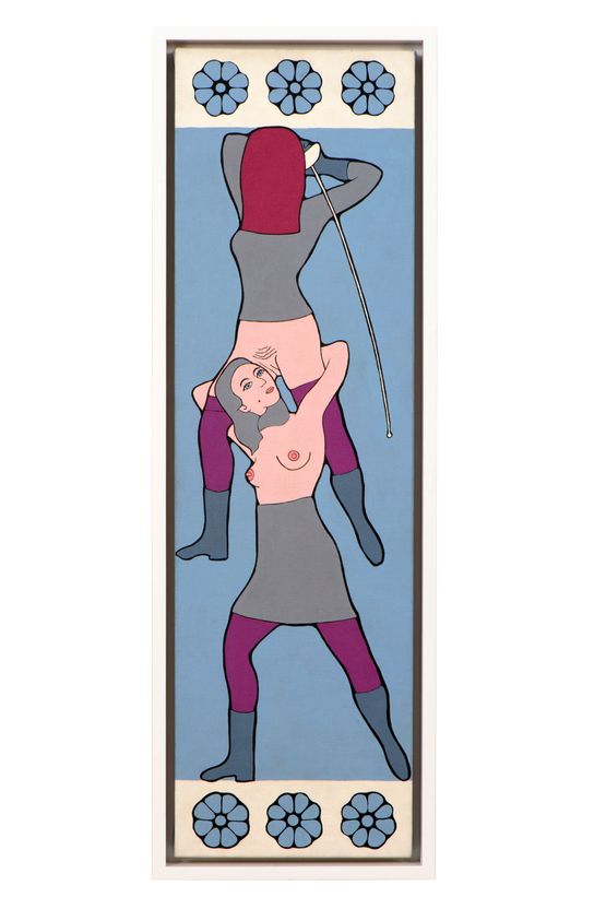 Eppe by John Wesley contemporary artwork Painting