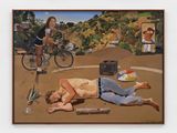 Figures and Objects in a Landscape by Kent Oconnor contemporary artwork painting