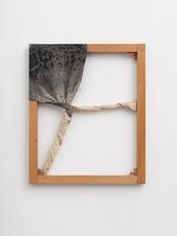 Canvas Event  2 by John Latham contemporary artwork painting