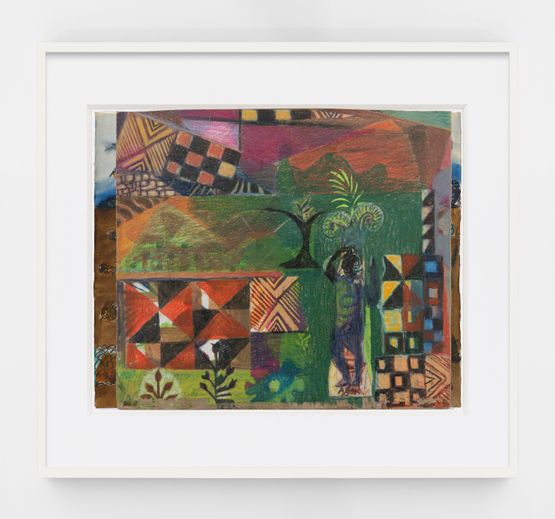 Landscape by Eileen Agar contemporary artwork Drawing