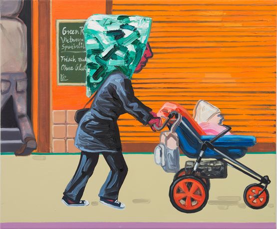 A-Str.13 by Marcus Weber contemporary artwork Painting