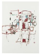 Herding by Shi Hu contemporary artwork painting
