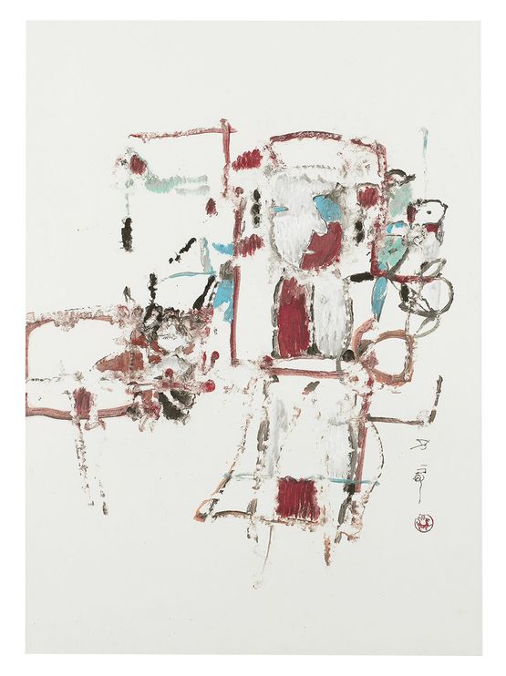 Herding by Shi Hu contemporary artwork Painting