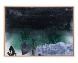 Sayap Malam Hamparan Jiwa The Night Wings of the Souls Expanse by Ibrahim contemporary artwork painting