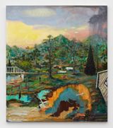 Mudslide by Verne Dawson contemporary artwork painting works on paper