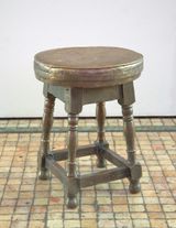 Bronze Pub stool by Grace Clifford contemporary artwork sculpture