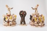 And suddenly there was money everywhere group by Ioana Maria Sisea contemporary artwork sculpture