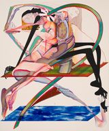 Lay All Yer Love on Me by Christina Quarles contemporary artwork painting