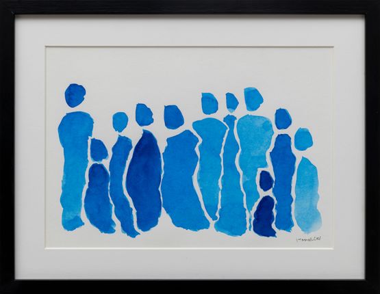 Kindly Ghosts Family Photographs 021 by Itamar Gov contemporary artwork Works on Paper