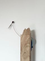 Assemblage 5 comet From the series Broken treasures by Larry Munoz contemporary artwork sculpture