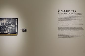 Contemporary art exhibition Mangu Putra Between History and Quotidian at Gajah Gallery Singapore
