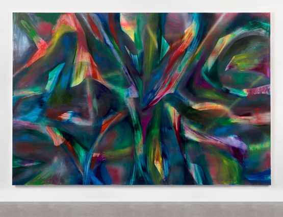 Field theory by Jan Pleitner contemporary artwork Painting