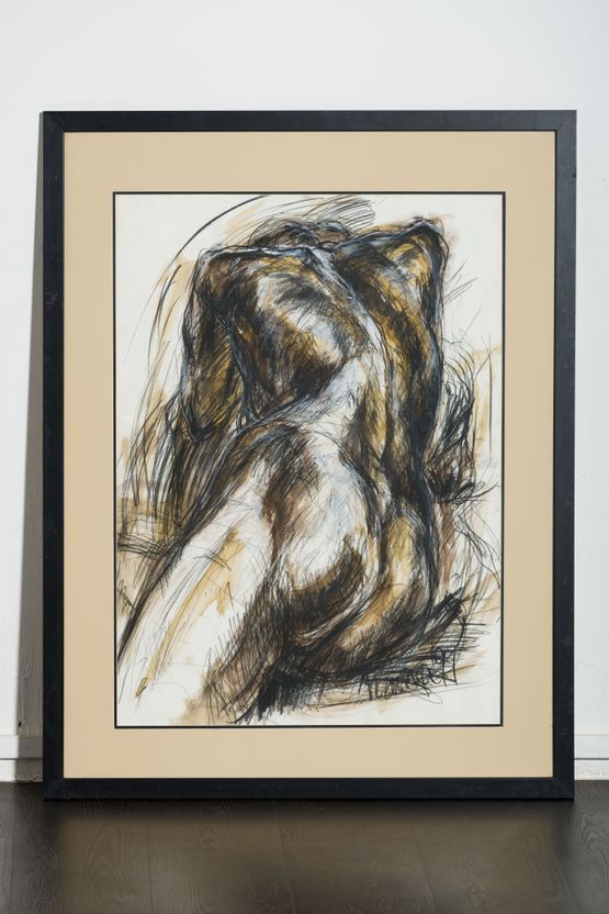 Nama 91 by Solamalay Namasivayam contemporary artwork Works on Paper