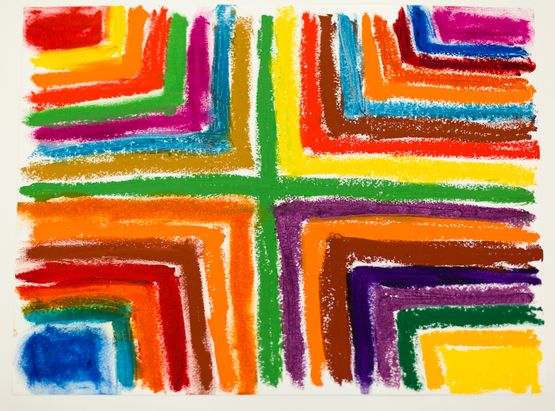 Untitled by Harriet Korman contemporary artwork Painting