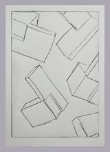Fathers Chair 007 by Robert Wilson contemporary artwork drawing works on paper