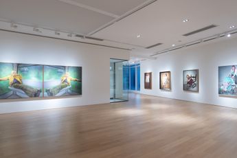 Contemporary art exhibition Pang Maokun Flowers in the Mirror at Tang Contemporary Art Hong Kong