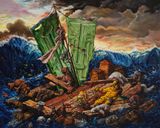 Green Bear by Bae Yoon Hwan contemporary artwork painting
