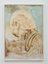 Siren Intermedia by Jimmie Durham contemporary artwork painting works on paper