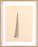 Study for Energy Hat 6 by Marina Abramovic contemporary artwork drawing works on paper