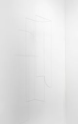 Line Sculpture cuboid with curve 4 by Jong Oh contemporary artwork sculpture